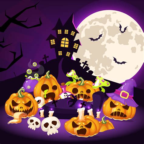 cartoon images of halloween